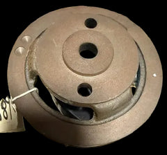 NOS CORVAIR SMOG PULLEY BOLT ON APPROX. 5" OD. LISTED AS ALSO FITTING A/C IN CAT-IF 6" OD