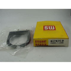 NOS Stewart Warner D817825 – Chrome Single Gauge Panel (2‑1/16")