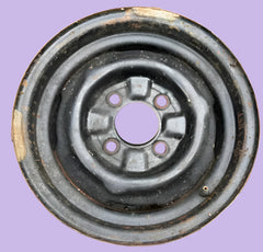 GM USED 1962-64 CORVAIR 13" WHEELS 5 X 5 1/2 WIDE 4 LUG