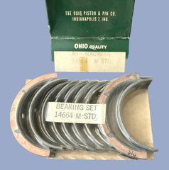 Chevrolet Pontiac and Oldsmobile OHIO QUALITY 14664-M STD Main Bearing Set