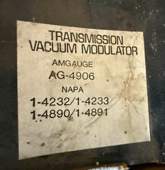 AMGauge AG-4906 is a transmission vacuum modulator valve