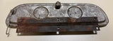 USED EARLY CORVAIR GLOVE COMPARTMENT DOOR W/ LOCK (NO kEY) HINGE AND CATCH
