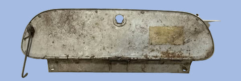 USED 1964 CORVAIR MONZA GLOVE COMPARTMENT DOOR W/ EMBLEM, HINGE