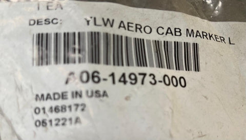 GROTE Yellow Aero Cab Marker Lamp – A06-14973-000 🇺🇸 Made in USA