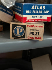 NOS Atlas Oil Filler Cap – Size 102 – 1960–64 Chevrolet Corvair (Excl. Wagon/Truck)
