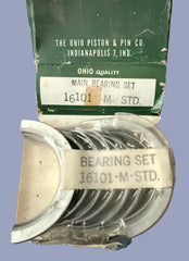 NOS 1955–1980 GM Chevrolet small-block V8 engines, OHIO QUALITY 16101-M STD Main Bearing Set