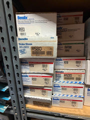 Bendix R551 is a set of riveted rear drum brake shoes