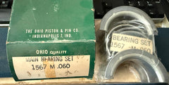NOS OHIO QUALITY 1567-M .060 Main Bearing Set Ford 2N, 8N, and 9N tractors industrial engines