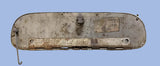 USED 1961 CORVAIR MONZA GLOVE COMPARTMENT DOOR W/ EMBLEM, HINGE AND LOCK (NO KEY)