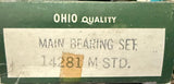 NOS main bearing set from Ohio Quality, part number 14281-M.STD International Harvester / Case IH tractors