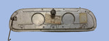 USED 1961 CORVAIR MONZA 900 GLOVE COMPARTMENT DOOR W/ EMBLEM, LOCK (NO KEY)