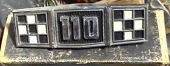 🚗 NOS GM 3854359 Corvair 110 HP Rear Engine Lid Emblem – Factory Original