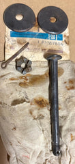 NOS 1964 CORVAIR LEAFSPRING BOLT UNIT WITH WASHERS NUT AND PIN #3867804