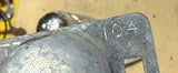 Vintage DIETZ 104 License Plate Light – NOS – 12V – Classic Truck & Trailer Fitment