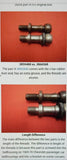 USED GM CHEVROLET Corvair CORVETTE ETC clutch stud 3859488