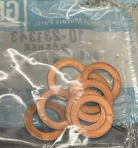 NOS 1960-68 CORVAIR COPPER WASHER BRAKE HOSE/WHEEL CYLINDER