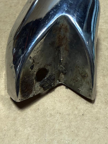 Corvair Convertible Header End Cap Trim Above Windshield - Forgot if Rt or Lt #11