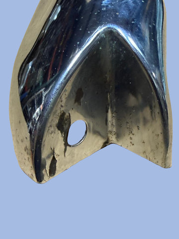 Corvair Convertible Header End Cap Trim Above Windshield - Forgot if Rt or Lt #24