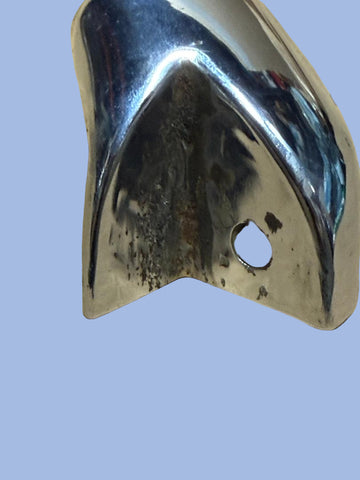 Corvair Convertible Header End Cap Trim Above Windshield - Forgot if Rt or Lt #8