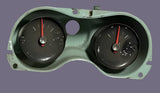 USED 1965-66 CORVAIR CORSA MANIFOLD PRESSURE BOOST AND GAS GAUGE (UNTESTED) WITH HOUSING ASSY