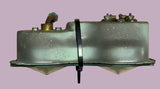 USED 1965-66 CORVAIR CORSA MANIFOLD PRESSURE BOOST AND GAS GAUGE (UNTESTED) WITH HOUSING / LENS ETC