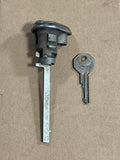 USED 1964 TRUNK LOCK ASSEMBLY WITH KEY PICTURED