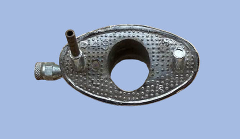 chrome oval bezel (OEM 1484973) 1948–50 Plymouth, Dodge, and Chrysler models
