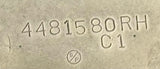 1965–1969 Chevrolet Corvair Kick panel, passenger side (RH)
