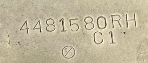 1965–1969 Chevrolet Corvair Kick panel, passenger side (RH)