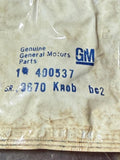 NOS UNOPENED Radio Fader BALANCE VOLUME Control Knob #400537 OLDS CHEVY GM
