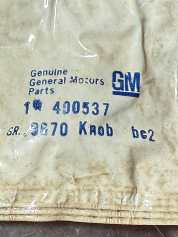 NOS UNOPENED Radio Fader BALANCE VOLUME Control Knob #400537 OLDS CHEVY GM