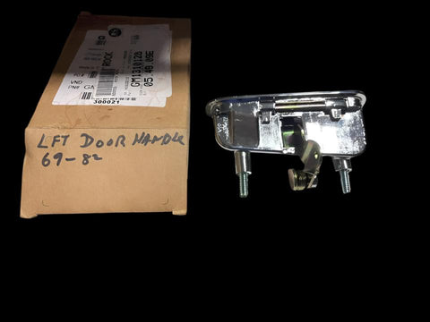 NEW 1969-1982 Corvette Drivers / LEFT Exterior Chrome Door Handle 1310128