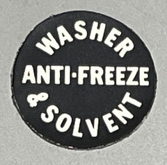 CORVAIR NEW WASHER ANTI-FREEZE BOTTLE CAP DECAL