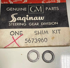 NOS 1960-69 CORVAIR STEERING BOX LASH SHIM SET- CAR ONLY 5673960