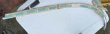 NOS 1965-69 CORVAIR COUPE REAR WINDOW TRIM BOTTOM RIGHT - 4477400