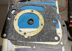 NOS 1966-69 STD TRANSMISSION GASKET SET PICTURED - 3 GASKETS ONE SEAL