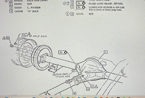 NOS CORVAIR 1960-64, 1978-73 JIMMY BLAZER, 1976-80 BUICK, 1953-72 CORVETTE, 1969 CAMARO, 1975 OLDSMOBILE ALL H, 1962-69 ALL CHEVROLET AXLE JOINT TRUNNION"u" BOLT