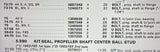 NOS CORVAIR 1960-64, 1978-73 JIMMY BLAZER, 1976-80 BUICK, 1953-72 CORVETTE, 1969 CAMARO, 1975 OLDSMOBILE ALL H, 1962-69 ALL CHEVROLET AXLE JOINT TRUNNION"u" BOLT