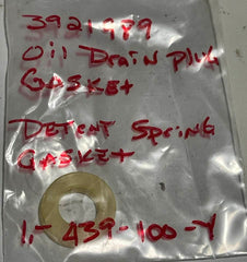 NOS CORVAIR ALL OIL DRAIN PLUG GASKET ALSO DETENT SPRING GASKET 3921989