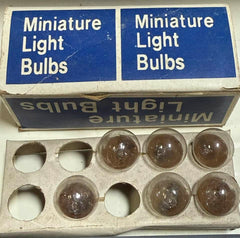 NOS MINIATURE LIGHT BULBS NO 97 12V