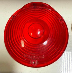 NOS SIGNAL-STAT UNIVERSAL RED FENDER MOUNTED SIGNAL LIGHT LENSE W/ SCREW 2678R