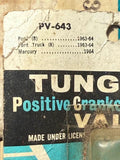 NOSR 1963-64 FORD AND TRUCK 8 CYLINDER, 1964 MERCURY 8 CYLINDER POSITIVE CRANKCASE VENTILATION VALVE