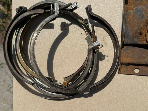 1962-66 CORVAIR LARGE TURBOCHARGER HOUSING CLAMP - TURBO