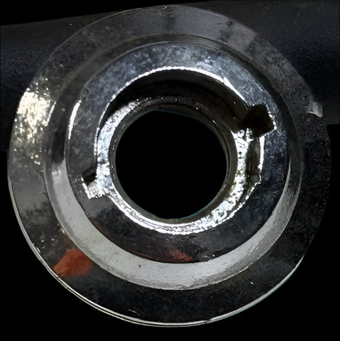 USED 1965-69 CORVAIR CHROME HEADLIGHT SWITCH NUT FERRULE