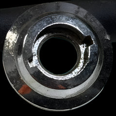 USED 1965-69 CORVAIR CHROME HEADLIGHT SWITCH NUT FERRULE