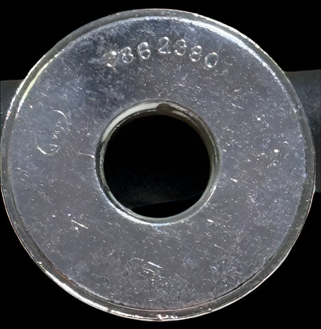 USED 1965-69 CORVAIR CHROME HEADLIGHT SWITCH NUT FERRULE