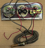 NEW GAUGE PACKAGE - OUT OF BOX - OIL AMPS TEMPERATURE GAUAGES WITH MOUNT ETC