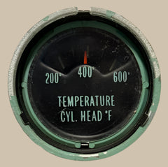 USED CORVAIR SPYDER CYLINDER HEAD TEMPERATURE GAUGE ASSEMBLY PICTURED