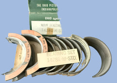 NOS main bearing set from Ohio Quality, part number 14281-M.STD International Harvester / Case IH tractors