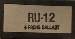 E-Tron RU-12 Four-Prong Ballast Resistor – NOS